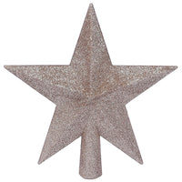 1 Pack Glitter Star Tree Topper 10"-U Pick (20 colors)