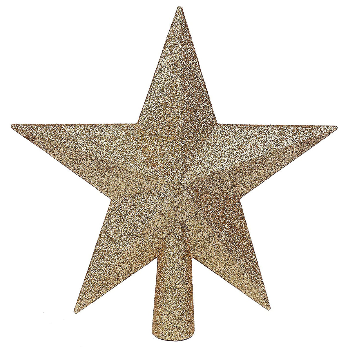 1 Pack Glitter Star Tree Topper 10"-U Pick (20 colors)