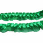 12y Satin Organza Lace Trim 1.5" - Emerald Green