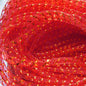 One Roll 50 Yards Solid Mesh Tube Deco Flex for Wreaths Cyberlox CRIN Crafts 4mm-U Pick