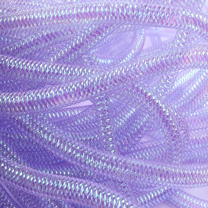 25 Yards Metallic Mesh Tube 8mm For Wreaths