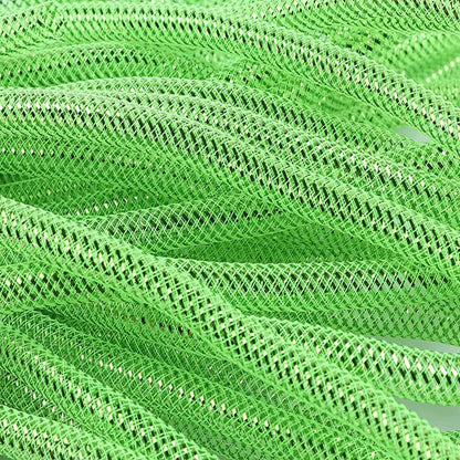 25 Yards Metallic Mesh Tube 8mm For Wreaths