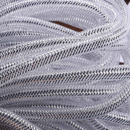 25 Yards Metallic Mesh Tube 8mm For Wreaths