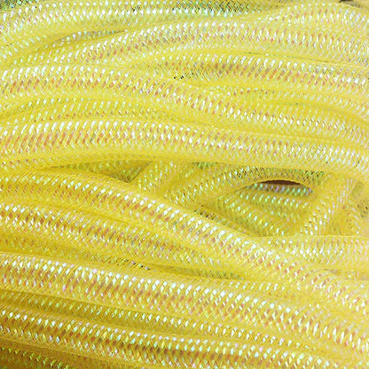 25 Yards Metallic Mesh Tube 8mm For Wreaths