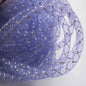 25 Yards Xmas Mesh Tube for Craft Deco 8mm 3/8-Inch