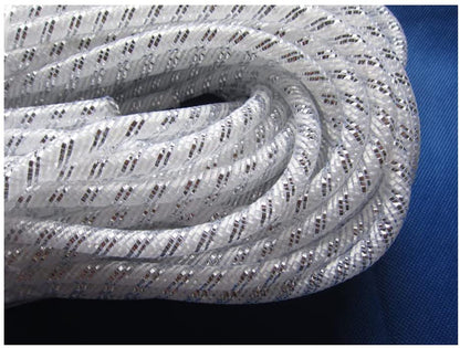 25 Yards Xmas Mesh Tube for Craft Deco 8mm 3/8-Inch
