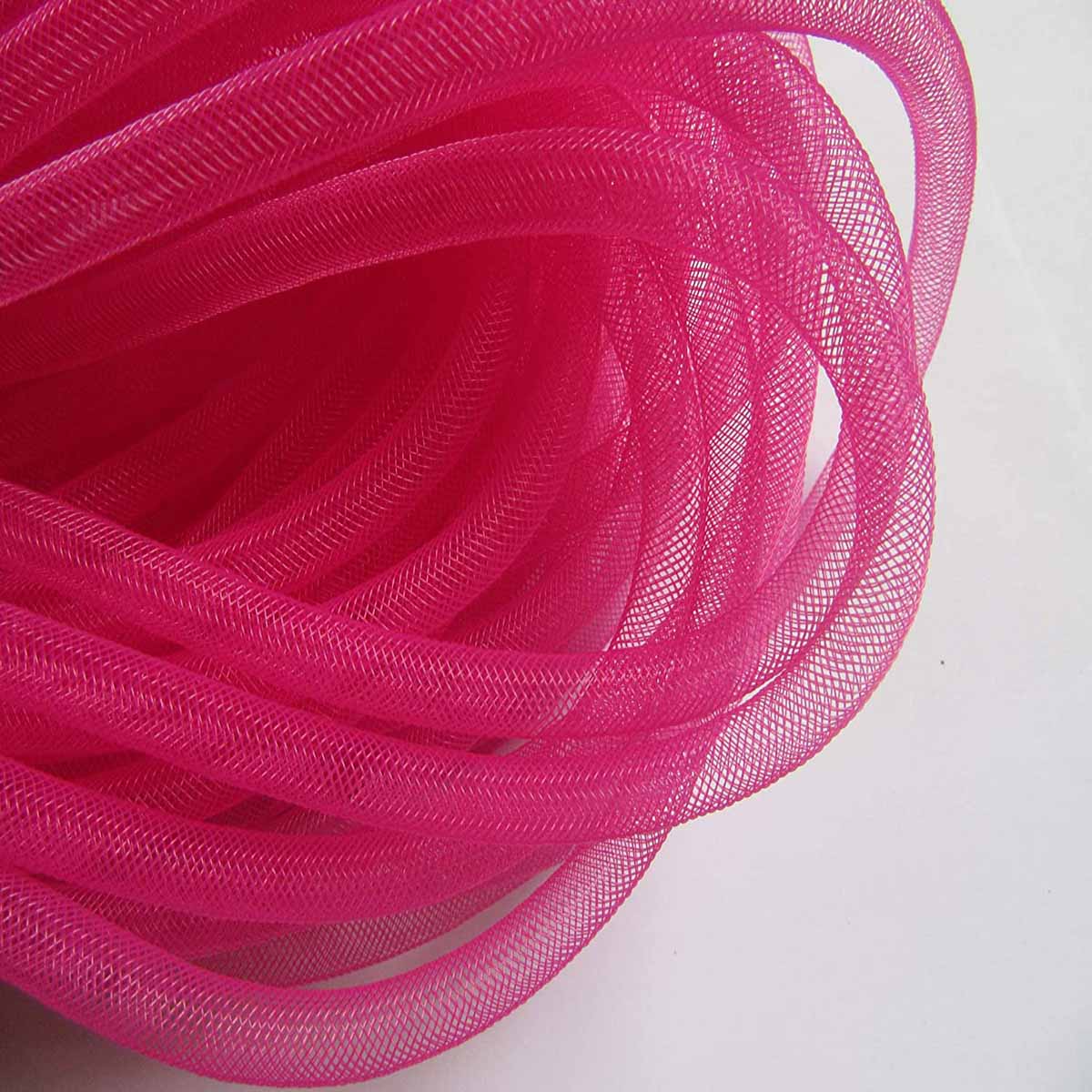 25y Deco Flex Tubing Ribbon 8mm Solid Color