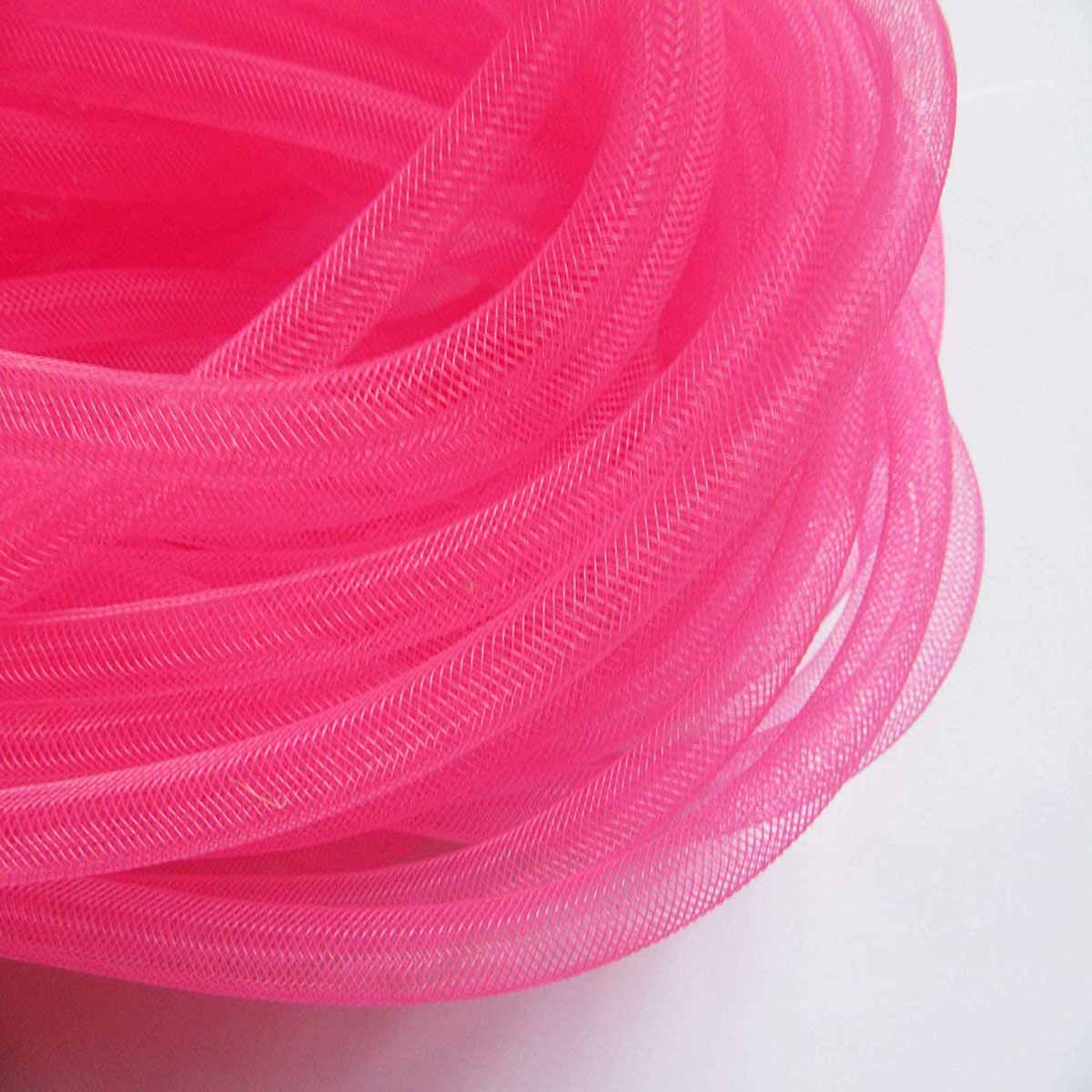 25y Deco Flex Tubing Ribbon 8mm Solid Color