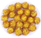 100pcs Glitter Tinsel Pom Balls 1" (25mm) - U Pick