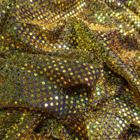 Faux Sequin (3mm) Knit Fabric Sequin Fabric by The Yard-U Pick