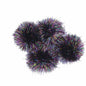 30 Glitter Tinsel Pom Poms（Inner Pom: 1.5" )- U Pick