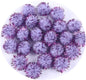 100pcs Glitter Tinsel Pom Balls 1" (25mm) - U Pick