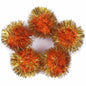 30 Glitter Tinsel Pom Poms（Inner Pom: 1.5" )- U Pick