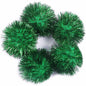 30 Glitter Tinsel Pom Poms（Inner Pom: 1.5" )- U Pick