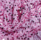 YYCRAFT Velvet Sequins Stretch Fabric