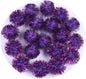 100pcs Glitter Tinsel Pom Balls 1" (25mm) - U Pick