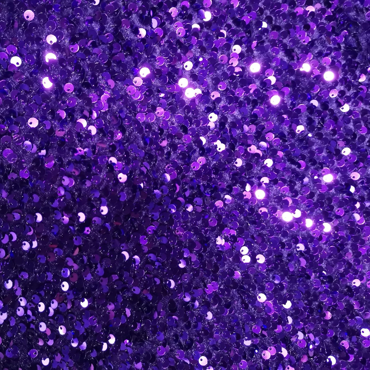YYCRAFT Velvet Sequins Stretch Fabric