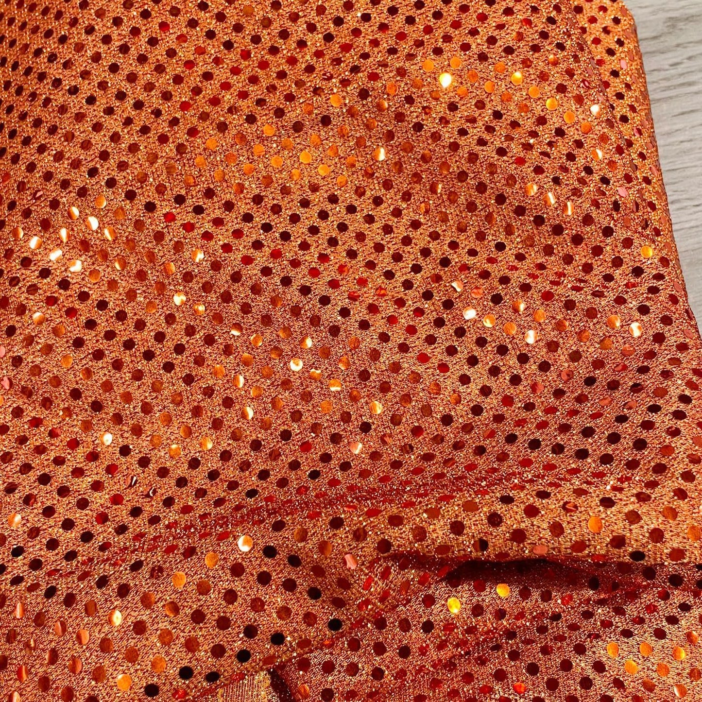 Faux Sequin (3mm) Knit Fabric Sequin Fabric by The Yard-U Pick