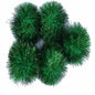 15pcs Glitter Tinsel Pom Balls 2 Inch - U PICK