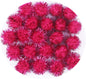 100pcs Glitter Tinsel Pom Balls 1" (25mm) - U Pick