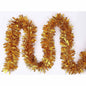 10 Yards Thick Metallic Foil Tinsel Garland 3.5 Inch - Gold