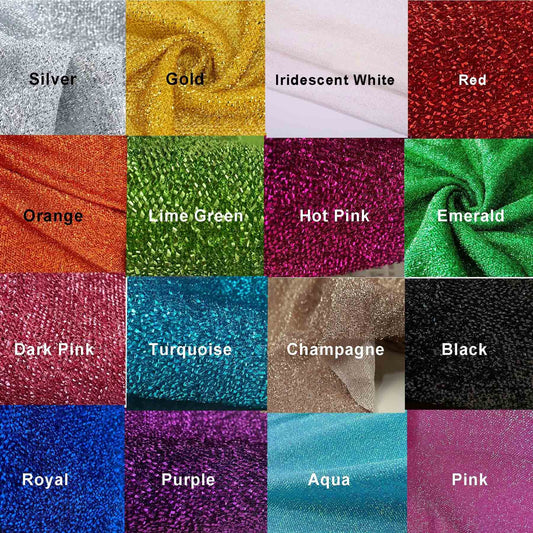 Sparkling Tinsel Lurex Fabric Seasonal Fabric