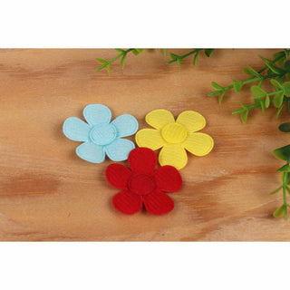 120 Felt Flower W/Centre 1.5
