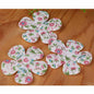 40 Padded Floral Flower 2.5"-Pink Floral
