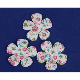 50pcs Padded Floral Flower 2"-Pink
