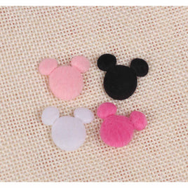 200 Furry Mouse Head 3/4"-4 Colors