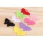 80 Padded Felt Fancy Wing Butterfly 2"-8 Colors