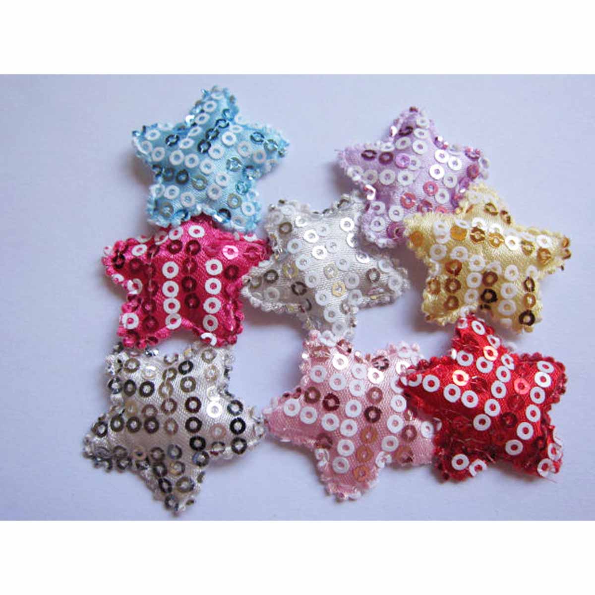 80 Sequin Star 1.25"-8 Colors