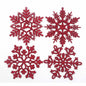 32pcs Glitter Snowflake Ornament 4 Inch for Christmas Tree Decoration-U Pick