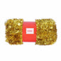 10 Yards (30 Feet) Thick Foil Christmas Tinsel  Garland,3" - Gold