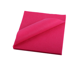 24 Pcs Thick Soft Felt Sheets 9 Inch X 12 (2.2mm) - Hot Pink