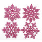 32pcs Glitter Snowflake Ornament 4 Inch for Christmas Tree Decoration-U Pick