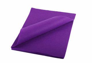 24 Pcs Thick Soft Felt Sheets 9 Inch X 12 (2.2mm) - Purple