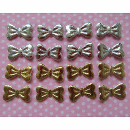200 Padded 3/4" PVC Bow-Gold/Silver AB027