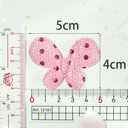Wholesale 500pcs Padded Dots Butterfly 2" Embellishment - U PICK