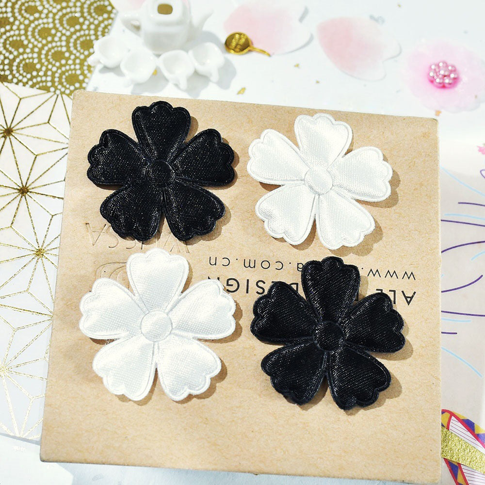 Wholesale 500pcs Padded Satin Flower 1 5/8" Embellishment - U PICK