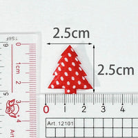 Wholesale 500pcs Padded Satin Dots Tree 1" Embellishment - U PICK