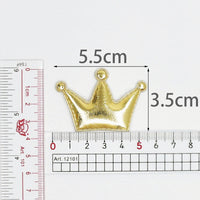 Wholesale 500pcs Padded PVC Crown 2.25" Embellishment - U PICK