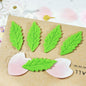 Wholesale 500pcs Padded Felt Leaf 1.5" Embellishment - Green
