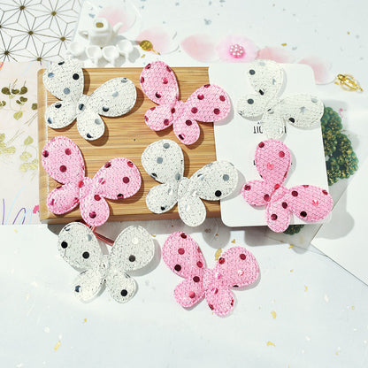 Wholesale 500pcs Padded Dots Butterfly 2" Embellishment - U PICK