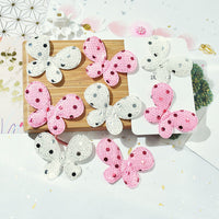 Wholesale 500pcs Padded Dots Butterfly 2" Embellishment - U PICK