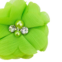 Wholesalae 100 Chiffon Flower Rhinestone-U PICK