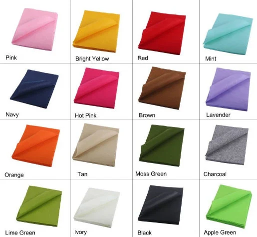 Wholesale 100 X24 Felt Sheets 9 Inch X 12  - u pick