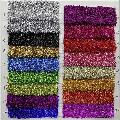 Sparkling Tinsel Lurex Fabric Seasonal Fabric