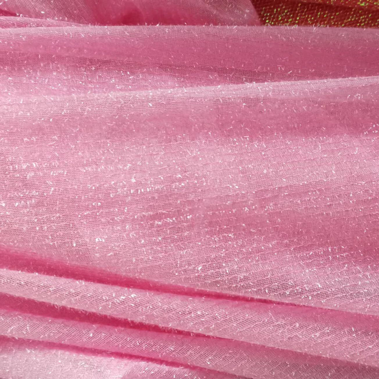 Sparkling Lightweight Tinsel Lurex Fabric