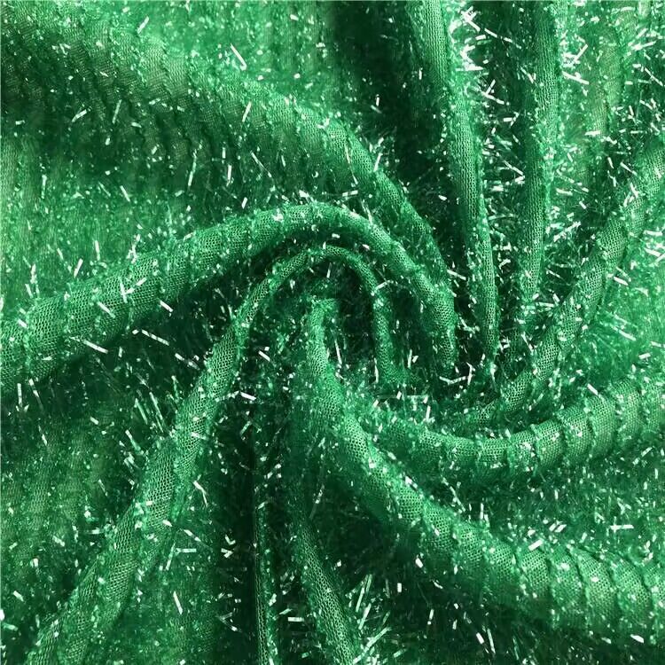 Sparkling Lightweight Tinsel Lurex Fabric